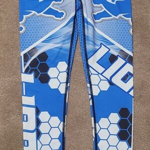 Womens Detroit Lions Leggings